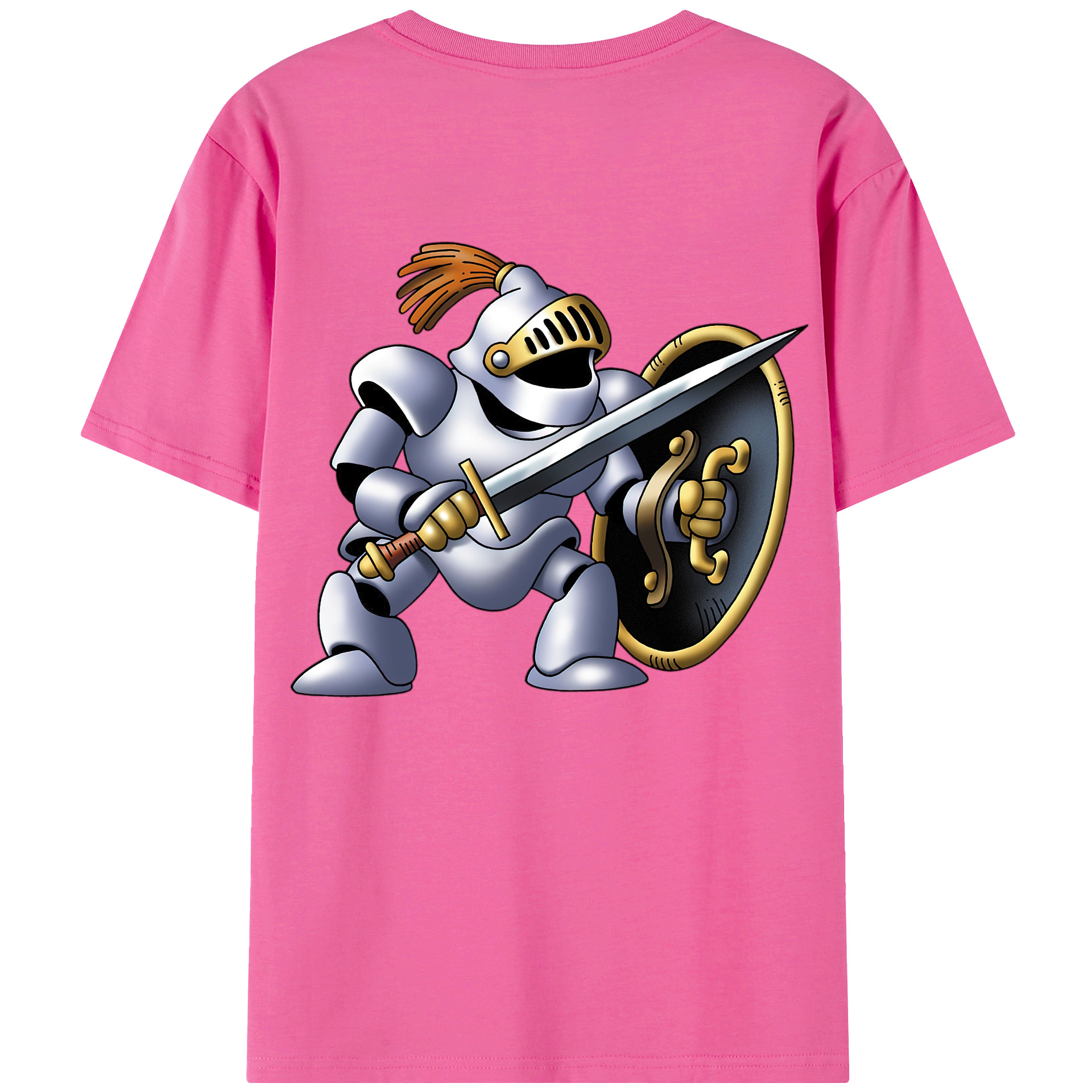 （画像用） ドラゴンクエスト Doragon Kuesuto Dragon Quest レディース半袖Tシャツ(バックプリント)